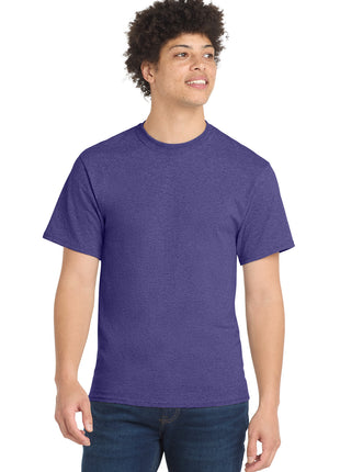 Port & Co™ Core Blend Tee.  PC55 - Heather Purple | Port & Co
