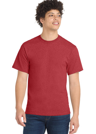 Port & Co™ Core Blend Tee.  PC55 - Heather Red | Port & Co