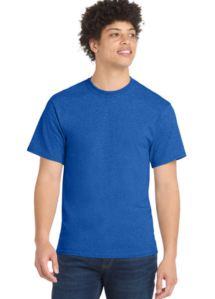 Port & Co™ Core Blend Tee.  PC55 - Heather Royal | Port & Co