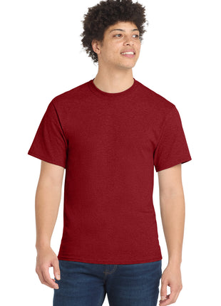 Port & Co™ Core Blend Tee.  PC55 - Vintage Red | Port & Co