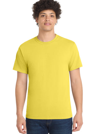 Port & Co™ Core Blend Tee.  PC55 - Yellow | Port & Co