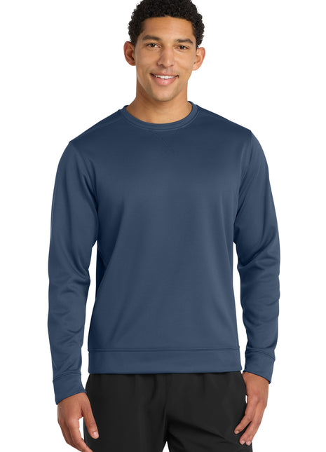 Port & Co™ Performance Fleece Crewneck Sweatshirt. PC590 - Deep Navy | Port & Co