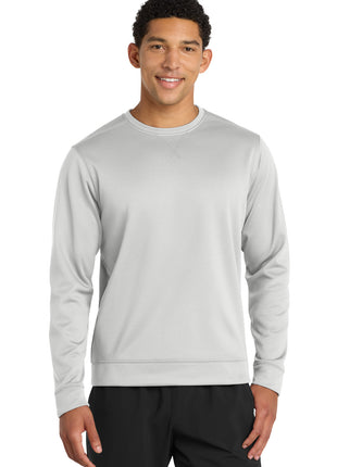 Port & Co™ Performance Fleece Crewneck Sweatshirt. PC590 - Silver | Port & Co