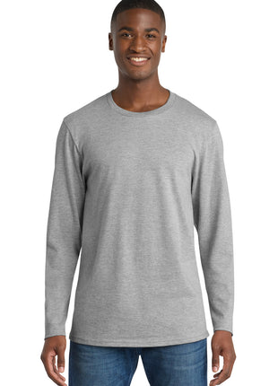 Port & Co™ Long Sleeve Bouncer Tee PC600LS - Athletic Heather | Port & Co