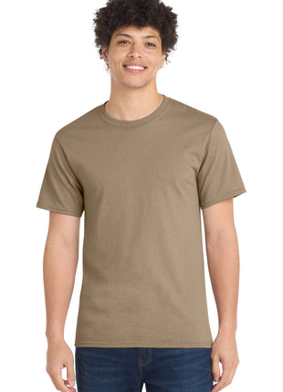 Port & Co™ Tall Essential Tee.  PC61T - Sand | Port & Co