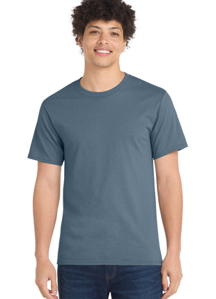 Port & Co™ Tall Essential Tee.  PC61T - Stonewashed Blue | Port & Co