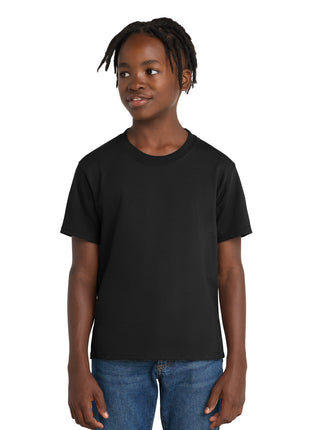 Port & Co™ Youth Essential Tee. PC61Y - Jet Black | Port & Co