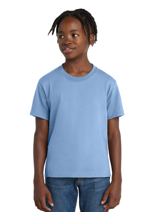 Port & Co™ Youth Essential Tee. PC61Y - Light Blue | Port & Co