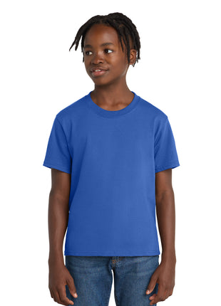 Port & Co™ Youth Essential Tee. PC61Y - Royal | Port & Co