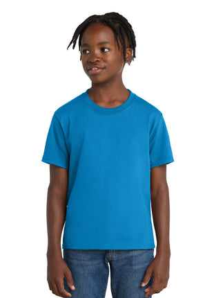 Port & Co™ Youth Essential Tee. PC61Y - Sapphire | Port & Co
