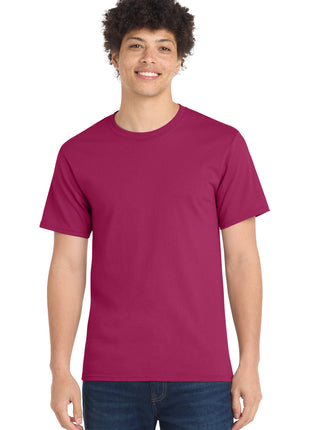 Port & Co™ Essential Tee. PC61 - Flush Pink | Port & Co