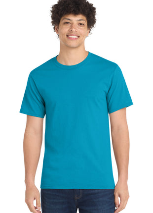 Port & Co™ Essential Tee. PC61 - Turquoise | Port & Co