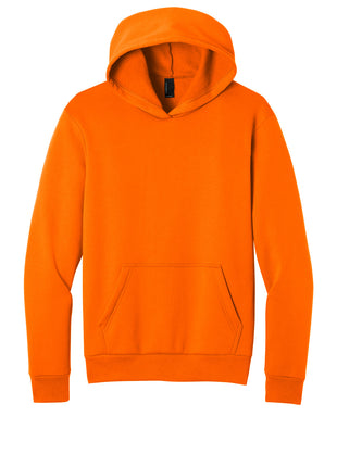 Port & Co™ Easy Fleece Pullover Hooded Sweatshirt PC68H - S. Orange | Port & Co