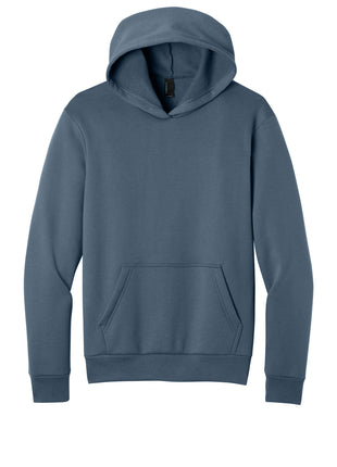 Port & Co™ Easy Fleece Pullover Hooded Sweatshirt PC68H - Steel Blue | Port & Co