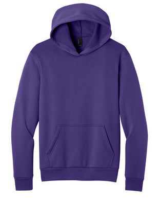 Port & Co™ Easy Fleece Pullover Hooded Sweatshirt PC68H - Team Purple | Port & Co