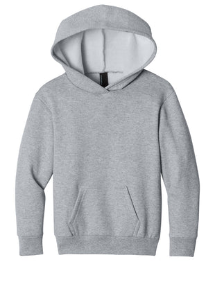 Port & Co™ Youth Easy Fleece Pullover Hooded Sweatshirt PC68YH - Athletic Heather | Port & Co