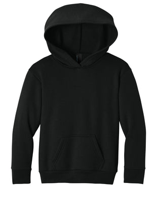 Port & Co™ Youth Easy Fleece Pullover Hooded Sweatshirt PC68YH - Jet Black | Port & Co