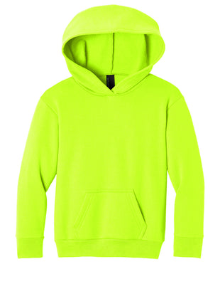 Port & Co™ Youth Easy Fleece Pullover Hooded Sweatshirt PC68YH - S. Green | Port & Co