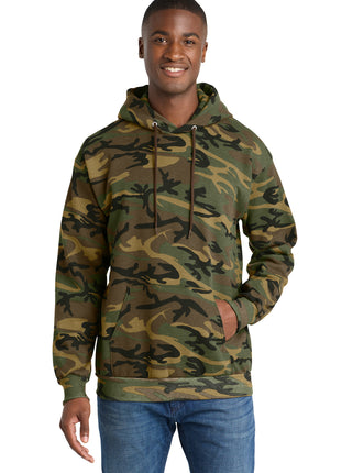 Port & Co™ Core Fleece Camo Pullover Hooded Sweatshirt. PC78HC - Military Camo | Port & Co