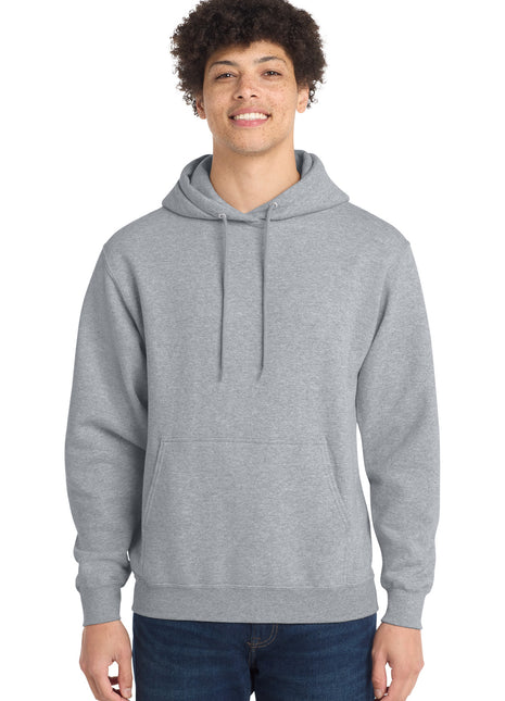 Port & Co™ Tall Core Fleece Pullover Hooded Sweatshirt PC78HT - Athletic Heather | Port & Co