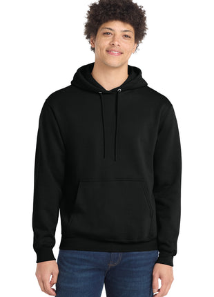 Port & Co™ Tall Core Fleece Pullover Hooded Sweatshirt PC78HT - Jet Black | Port & Co