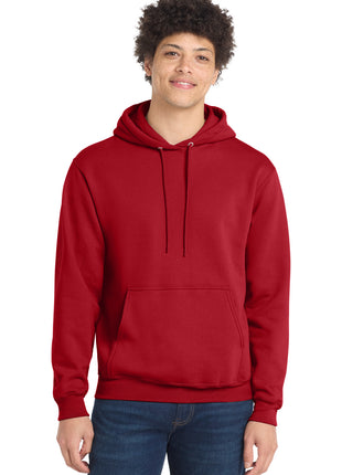 Port & Co™ Tall Core Fleece Pullover Hooded Sweatshirt PC78HT - Red | Port & Co