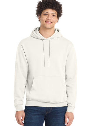 Port & Co™ Core Fleece Pullover Hooded Sweatshirt. PC78H - Ivory | Port & Co