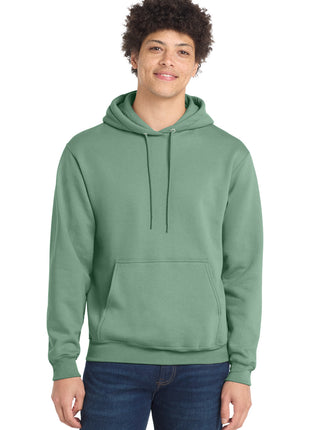 Port & Co™ Core Fleece Pullover Hooded Sweatshirt. PC78H - Laurel Green | Port & Co