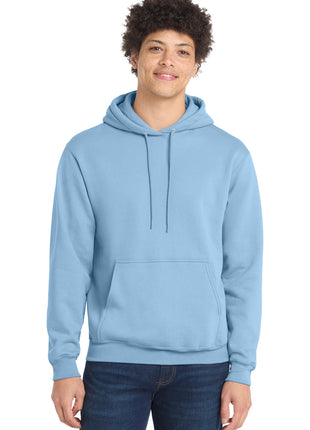 Port & Co™ Core Fleece Pullover Hooded Sweatshirt. PC78H - Light Blue | Port & Co