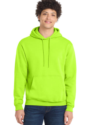 Port & Co™ Core Fleece Pullover Hooded Sweatshirt. PC78H - Neon Yellow | Port & Co