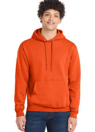 Port & Co™ Core Fleece Pullover Hooded Sweatshirt. PC78H - Orange | Port & Co