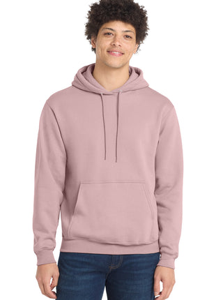 Port & Co™ Core Fleece Pullover Hooded Sweatshirt. PC78H - Pale Blush | Port & Co
