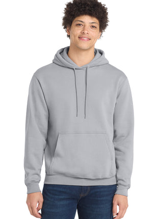 Port & Co™ Core Fleece Pullover Hooded Sweatshirt. PC78H - Silver | Port & Co