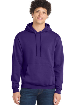 Port & Co™ Core Fleece Pullover Hooded Sweatshirt. PC78H - Team Purple | Port & Co
