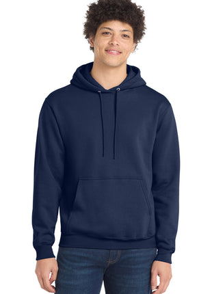 Port & Co™ Core Fleece Pullover Hooded Sweatshirt. PC78H - True Navy | Port & Co