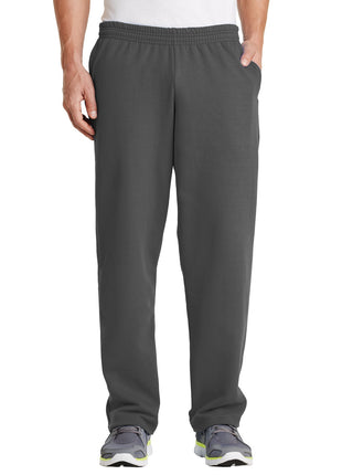 Port & Co™ Core Fleece Sweatpant with Pockets. PC78P - Charcoal | Port & Co