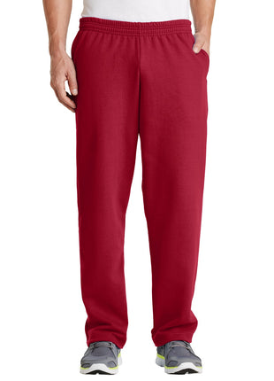 Port & Co™ Core Fleece Sweatpant with Pockets. PC78P - Red | Port & Co