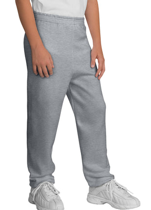 Port & Co™ Youth Core Fleece Sweatpant PC78YP - Athletic Heather | Port & Co