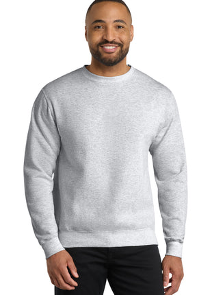 Port & Co™ Core Fleece Crewneck Sweatshirt. PC78 - Ash | Port & Co