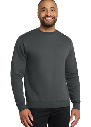 Port & Co™ Core Fleece Crewneck Sweatshirt. PC78 - Charcoal | Port & Co