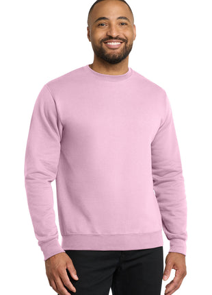 Port & Co™ Core Fleece Crewneck Sweatshirt. PC78 - Cherry Blossom | Port & Co