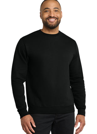 Port & Co™ Core Fleece Crewneck Sweatshirt. PC78 - Jet Black | Port & Co
