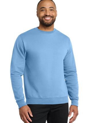 Port & Co™ Core Fleece Crewneck Sweatshirt. PC78 - Light Blue | Port & Co