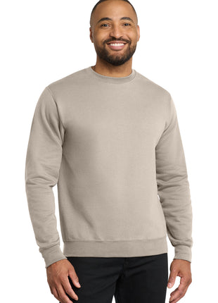 Port & Co™ Core Fleece Crewneck Sweatshirt. PC78 - Light Sand | Port & Co