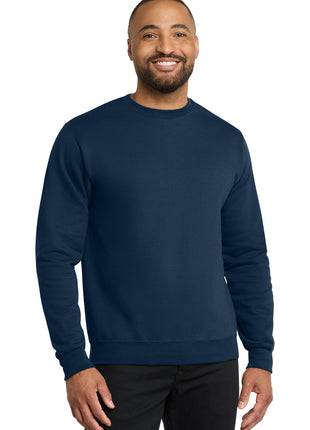 Port & Co™ Core Fleece Crewneck Sweatshirt. PC78 - Navy | Port & Co