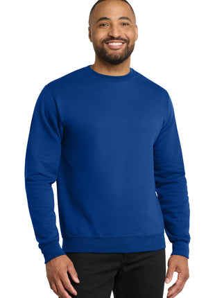 Port & Co™ Core Fleece Crewneck Sweatshirt. PC78 - True Royal | Port & Co