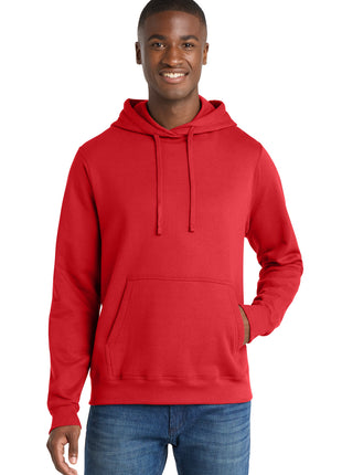 Port & Co™ Fan Favorite Fleece Pullover Hooded Sweatshirt. PC850H - Bright Red | Port & Co