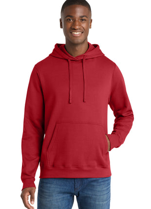 Port & Co™ Fan Favorite Fleece Pullover Hooded Sweatshirt. PC850H - Team Cardinal | Port & Co