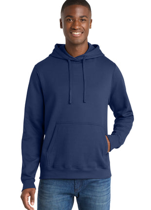 Port & Co™ Fan Favorite Fleece Pullover Hooded Sweatshirt. PC850H - Team Navy | Port & Co