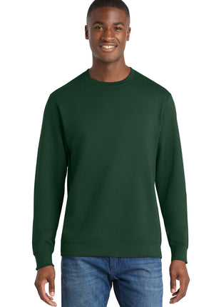 Port & Co™ Fan Favorite Fleece Crewneck Sweatshirt. PC850 - Forest Green | Port & Co